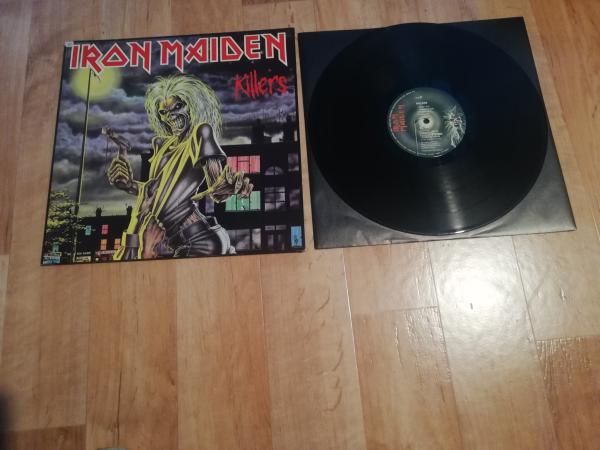 Iron Maiden Killers 1981 EMI 1C 064-47450 Deutsche Pressung VG/VG+