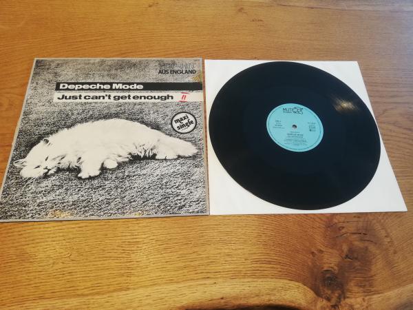 Depeche Mode Just can`t get enough 1981 Mute Records INT 126801 Deutsche Pressung VG/VG