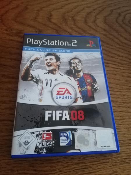 Playstation 2 Fifa 08 komplett mit Anleitung SLES 54871 USK ab 0 Jahren