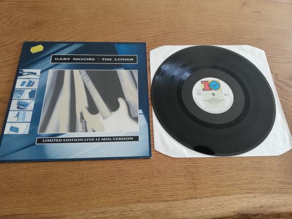 Gary Moore The Loner Limited Edition Live 12 Min.Version 1987 10 Records 609362-213 Deutsche Pressung VG+/VG+