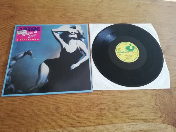 Scorpions Believe in Love 3-Track- Maxi 1988 Harvest 1C 060 202783 6 Europäische Pressung NM/VG+