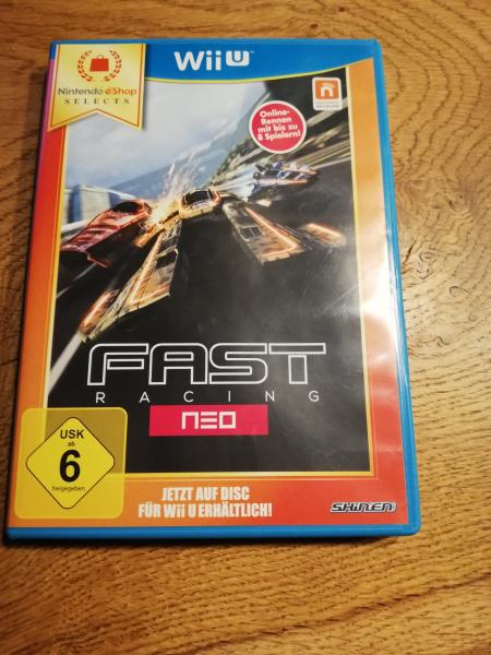 Fast Racing Neo Selects Edition Nintendo Wii U USK ab 6 Jahren