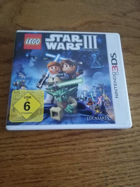 Star Wars III ohne Anleitung Nintendo 3DS USK ab 6 Jahren