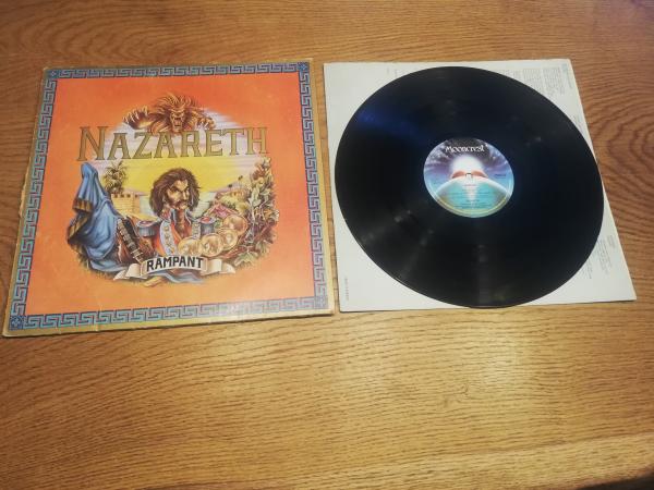 Nazareth Rampant 1974 Mooncrest Crest 15 UK Pressung VG-/VG
