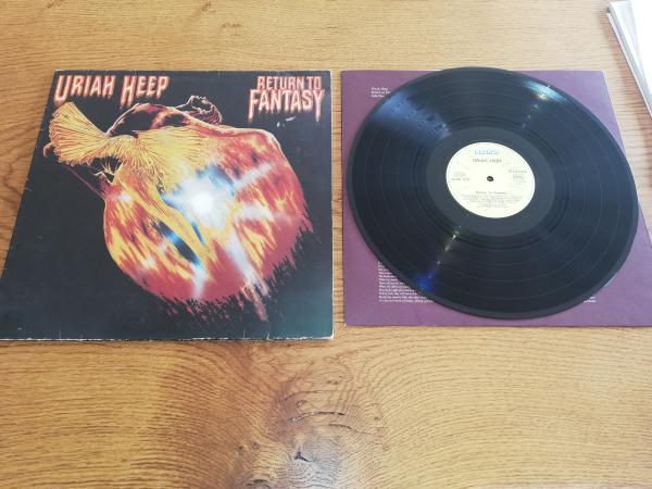 Uriah Heep Return to Fantasy 1975 Bronze Records 89005 XOT Deutsche Pressung VG+/VG