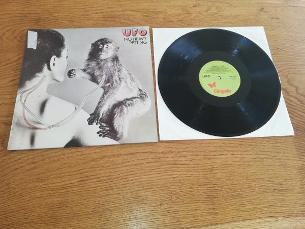 UFO No heavy Petting 1976 Chrysalis CHR 1103 UK Pressung VG+/VG+