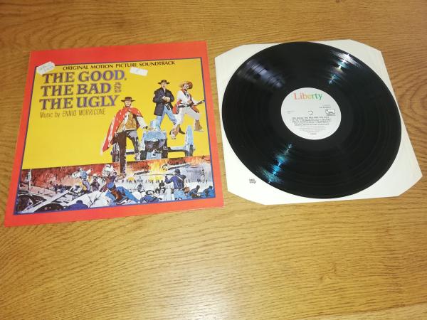 The Good, The Bad and The Ugly Original Motion Picture Soundtrack 1985 EMI Records EG 260582 1 UK Pressung VG+/VG+