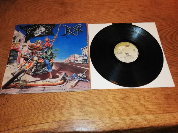 Risk Hell`s Animals 1989 Steamhammer SPV 08-7592 Deutsche Pressung VG/VG