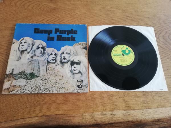 Deep Purple in Rock 1970 Harvest 1C 072-91442 Deutsche Pressung VG+/VG