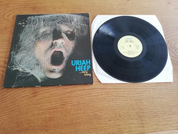 Uriah Heep Very Eavy`Very `Umble 1972 Bronze Records 28763 ET Deutsche Pressung VG+/VG+