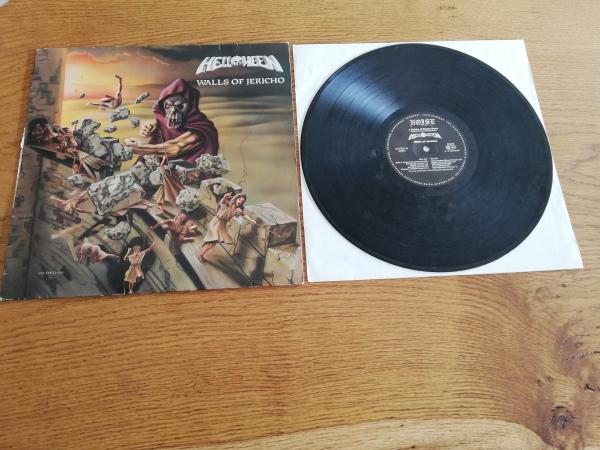 Helloween Walls of Jericho 1985 Noise 08-1699 Deutsche Pressung VG-/VG