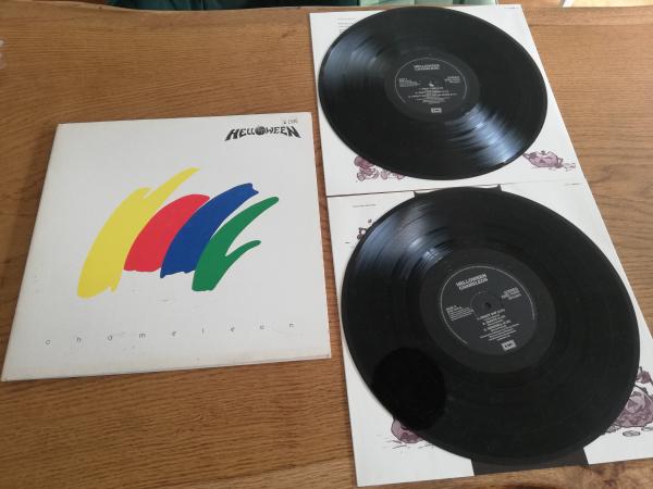 Helloween Chameleon 1993 EMI 0777 7 89368 17 Doppel LP UK Pressung VG/VG+