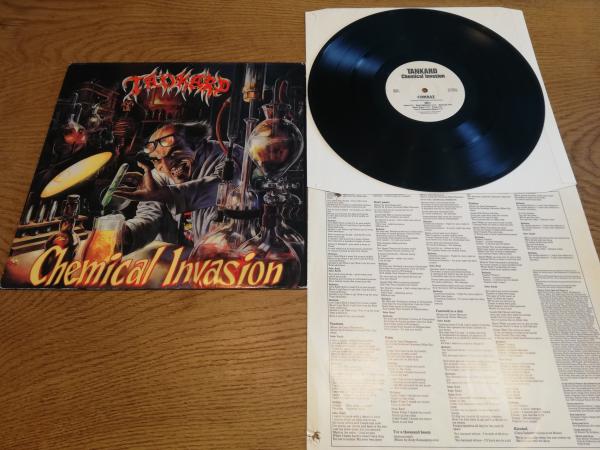 Tankard Chemical Invasion 1988 Noise 88561-8200-1 US Pressung VG+/VG