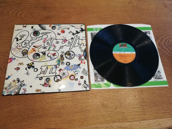 Led Zeppelin III 1970 Atlantic ATL 50002 Deutsche Pressung VG+/VG+