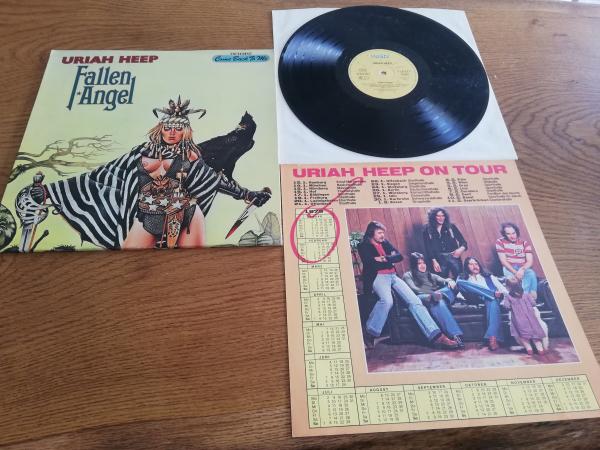 Uriah Heep Fallen Angel 1978 Bronze 26449 XOT Deutsche Pressung NM/VG+