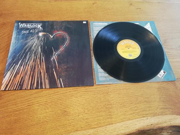 Warlock True as Steel 1986 Vertigo 830237-1 Deutsche Pressung NM/VG+