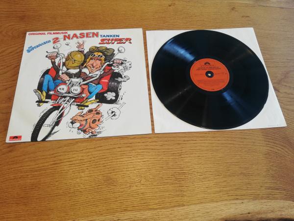 Zwei Nasen tanken Super Original Filmmusik 1984 Polydor 823541-1 Deutsche Pressung NM/VG+